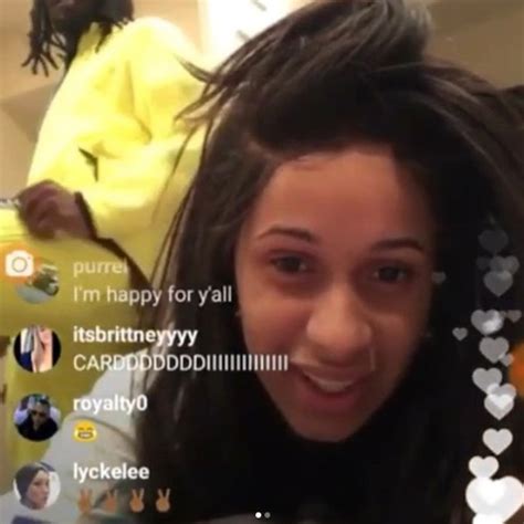 Cardi B Leaks Fake Sex Tape on Instagram Live